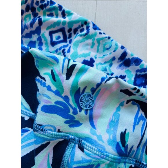 Lilly Pulitzer Women's Sz XS Luxletic Crop Legging Multicolor - Picture 7 of 10